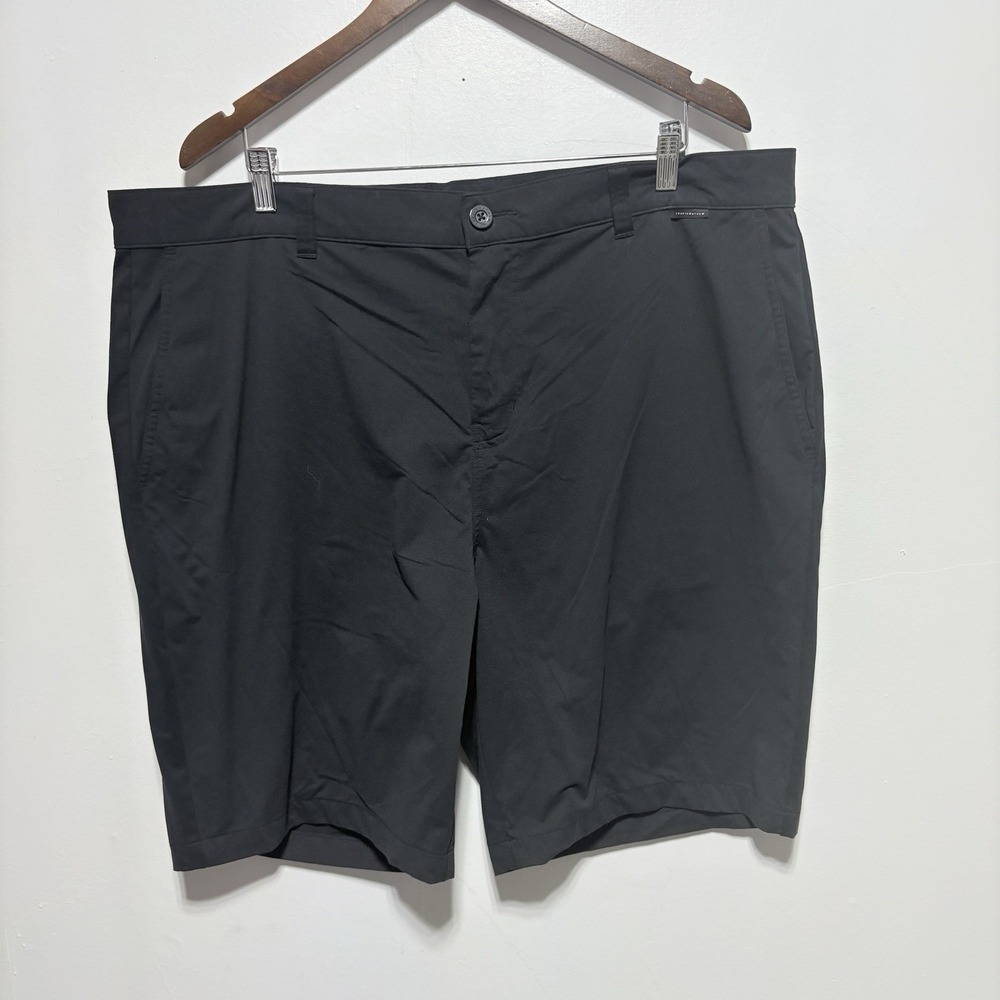 Travis Mathew Shorts Mens 40 Black Lightweight Wanderlust Inseam 9 Polyester